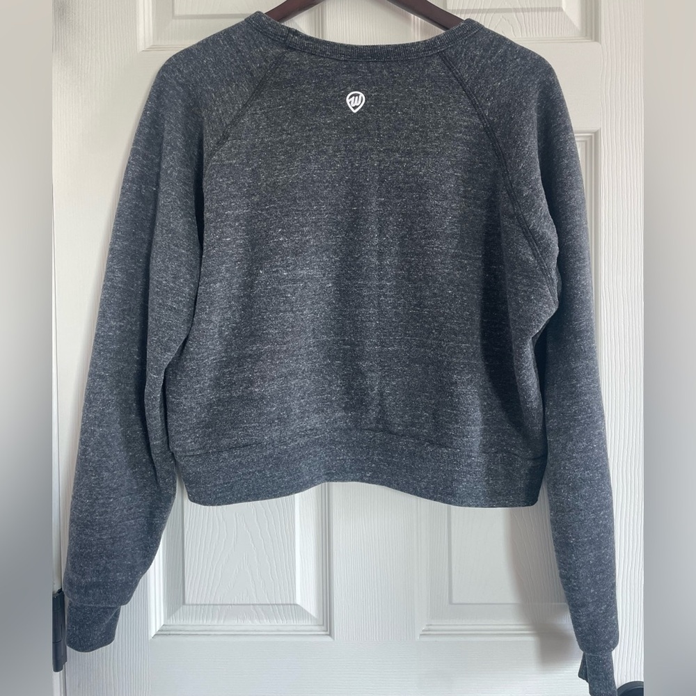 Joe Burrow Cropped Crewneck Sweatshirt XL Made in USA Lightweight Layering - Picture 3 of 4